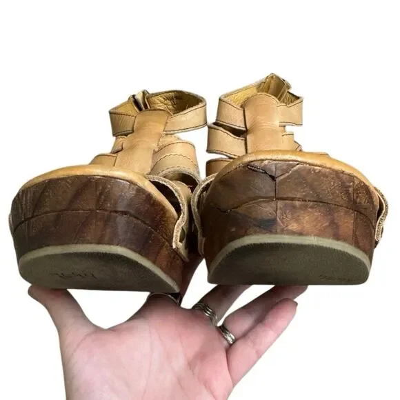 Bed Stu Platform Strappy Wedge Sandals - Picture 4 of 12